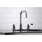 Kingston Brass FSC8939NDL NuvoFusion Widespread Bathroom Faucet W/ Brass Pop-Up, Nickl FSC8939NDL - alternate 6